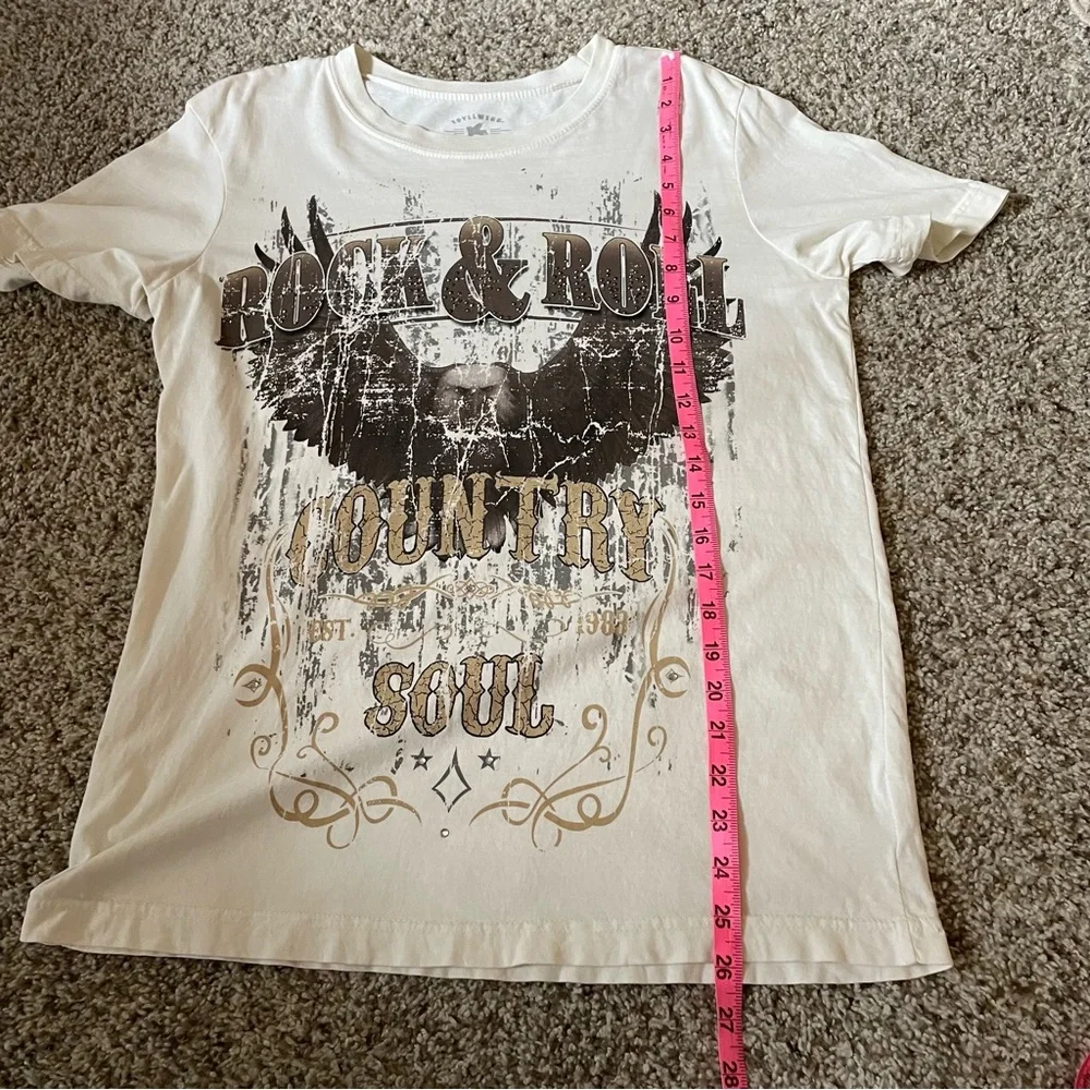 IDYLLWIND MIRANDA LAMBERT WOMEN'S ROCK & ROLL COUNTRY SOUL GRAPHIC TEE XS - Picture 8 of 9